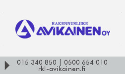 Rakennusliike Avikainen Oy logo